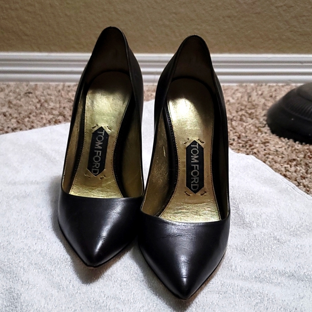 Tom Ford Chocolate Brown Heels